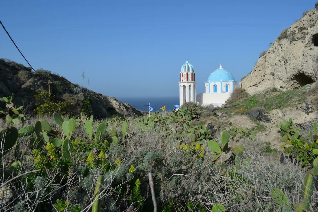 Villa Agrilia Secluded Cave House Thirasia Exterior foto