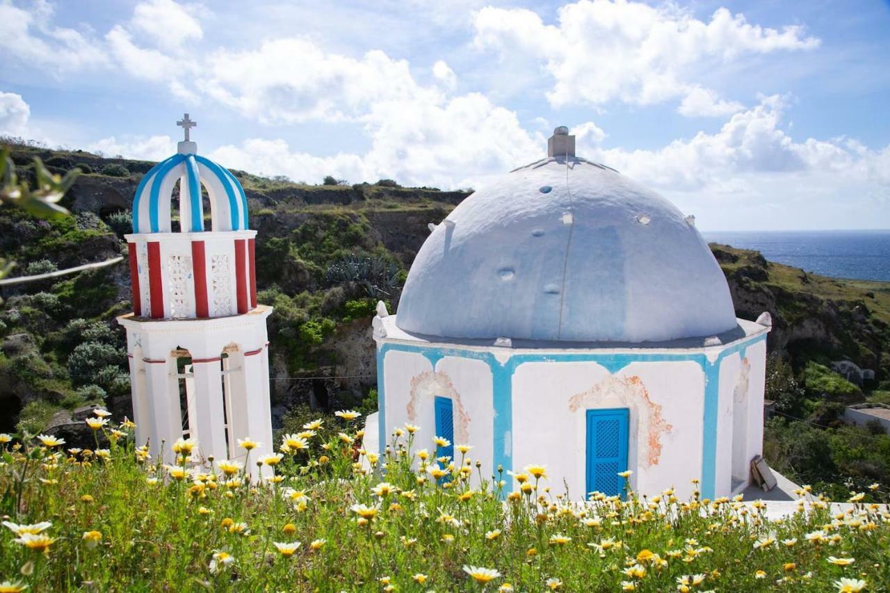 Villa Agrilia Secluded Cave House Thirasia Exterior foto